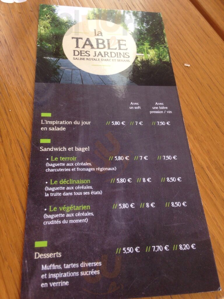 La Table Des Jardins