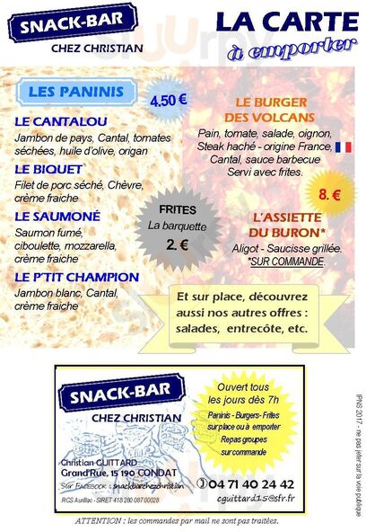 Snack Bar Chez Christian