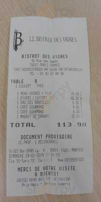 Bistrot Des Vignes