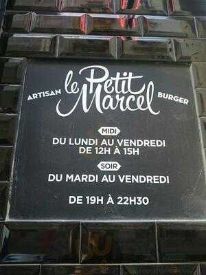Le Petit Marcel Burger