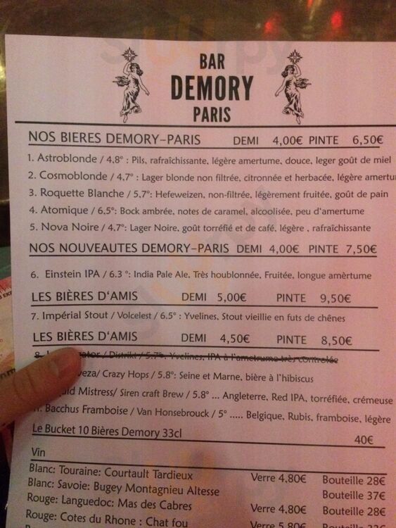 Bar Demory Paris