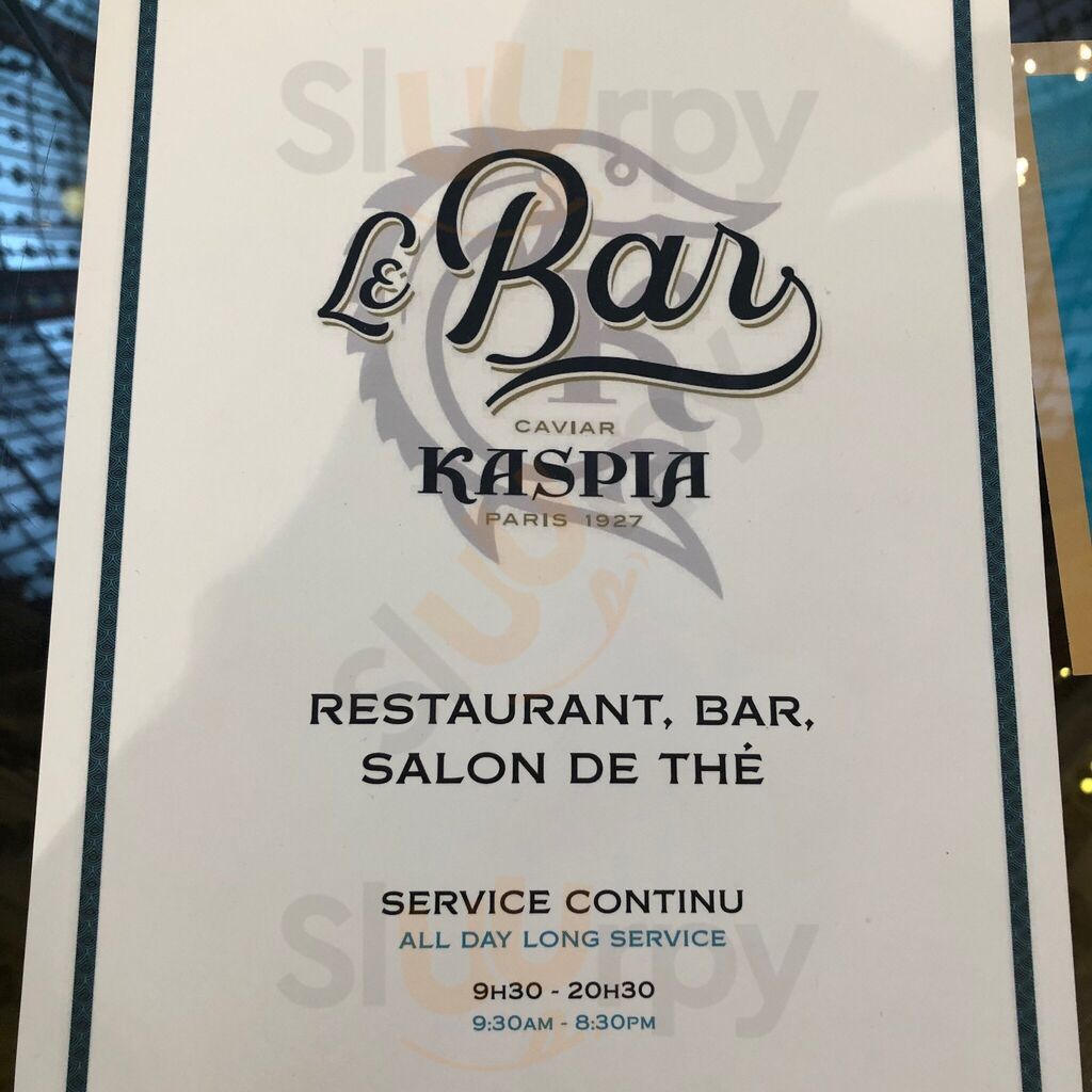 Kaspia Le Bar