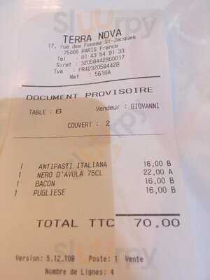 Ristorante Pizzeria Terra Nova