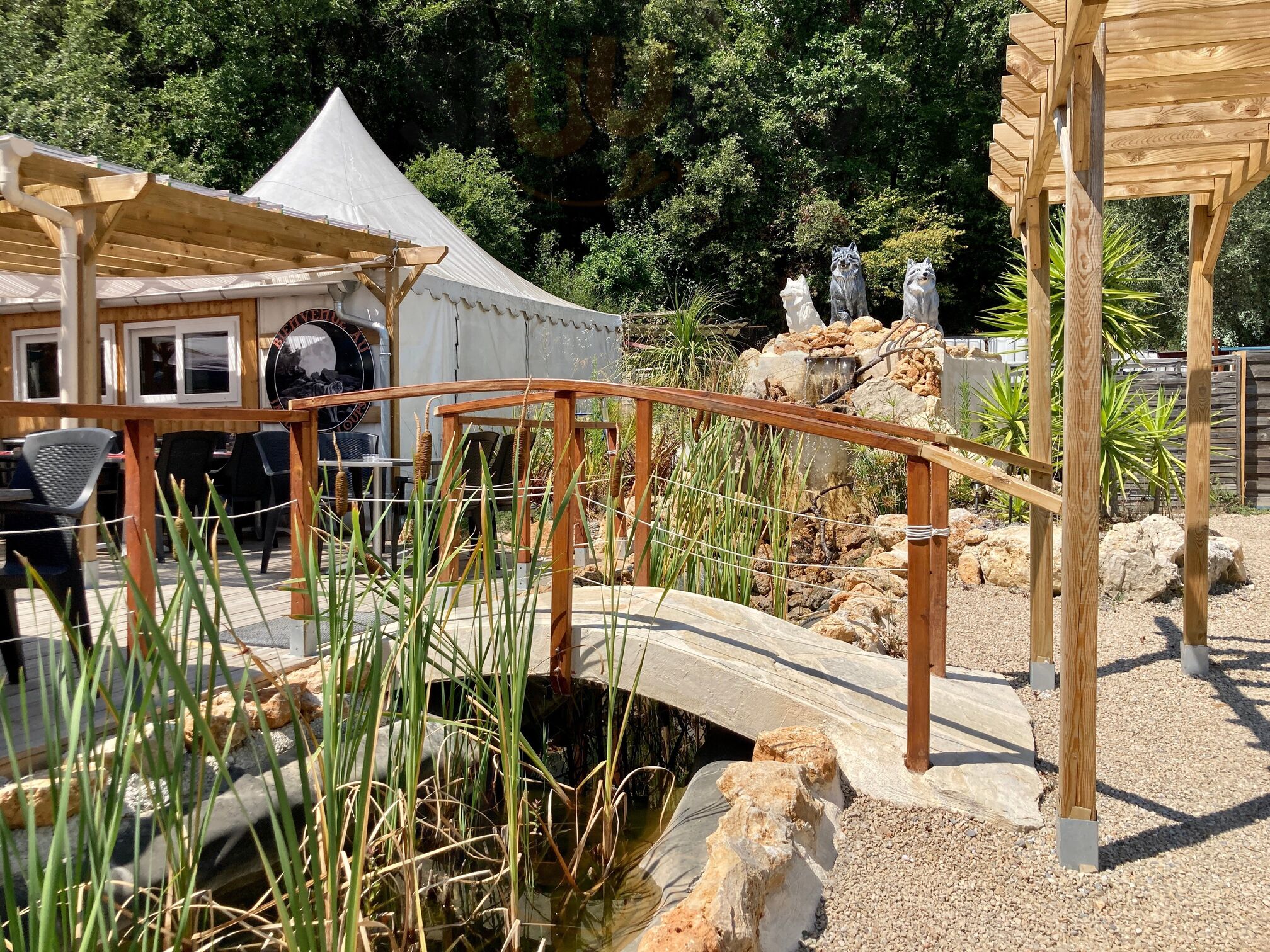 Restaurant Le Jardin Des Loups