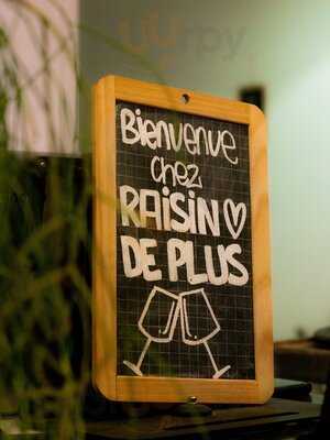 Raisin De Plus - Le Bar à Vin Sauce Végétale Bordeaux