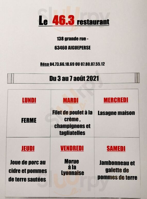 Le 46.3 Restaurant