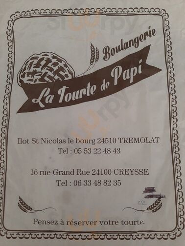 La Tourte De Papi