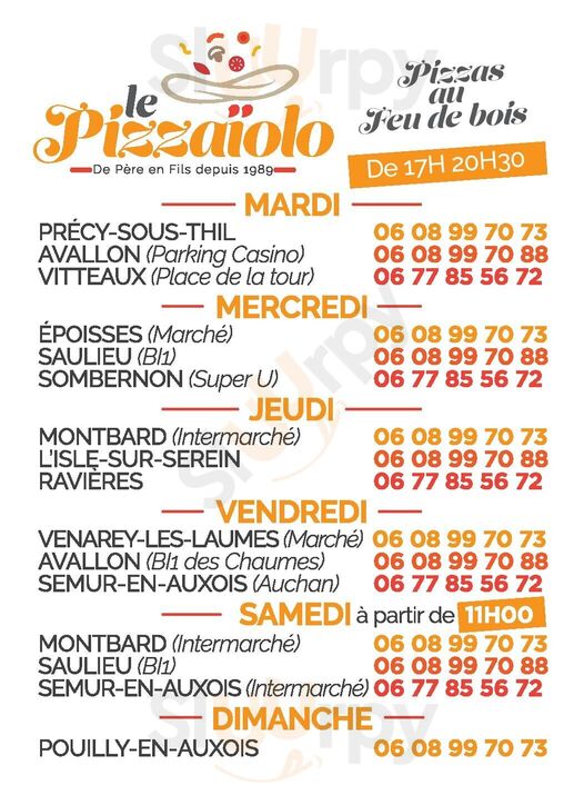 Pizzaïolo Depuis 1989