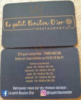 Le Petit Bouton D'or
