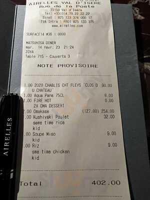 Matsuhisa Val D'isère