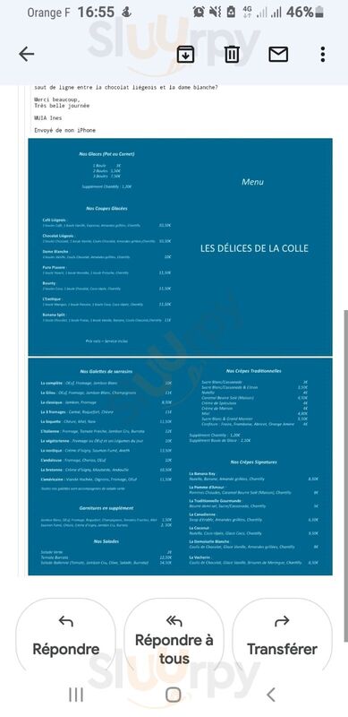 Les Délices De La Colle