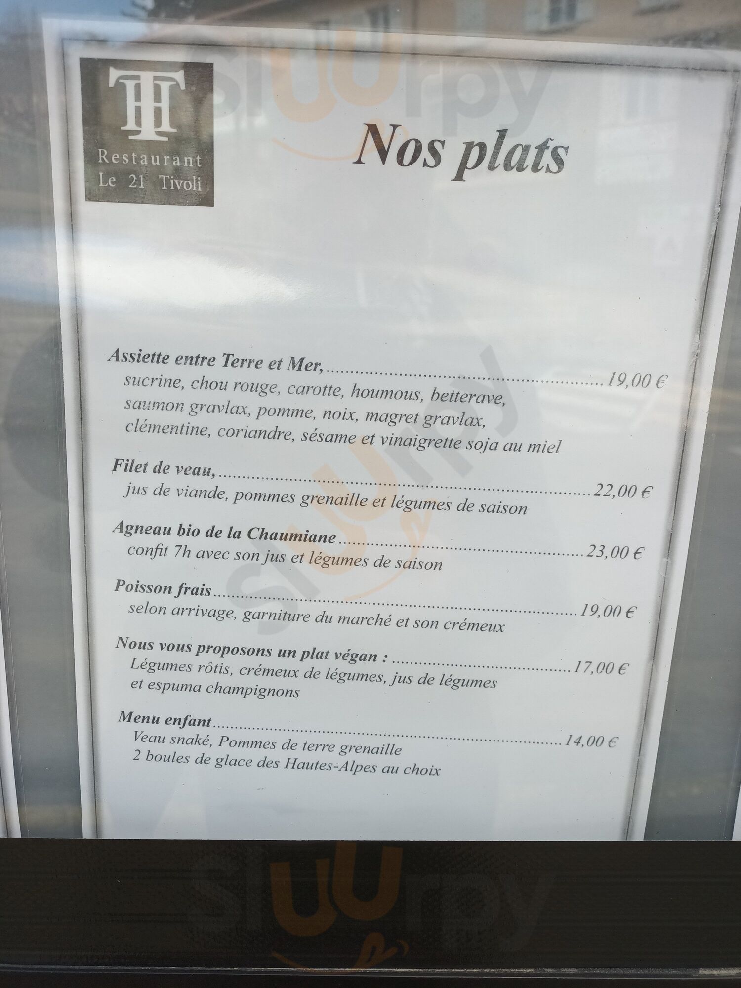 Restaurant Le 21 Tivoli