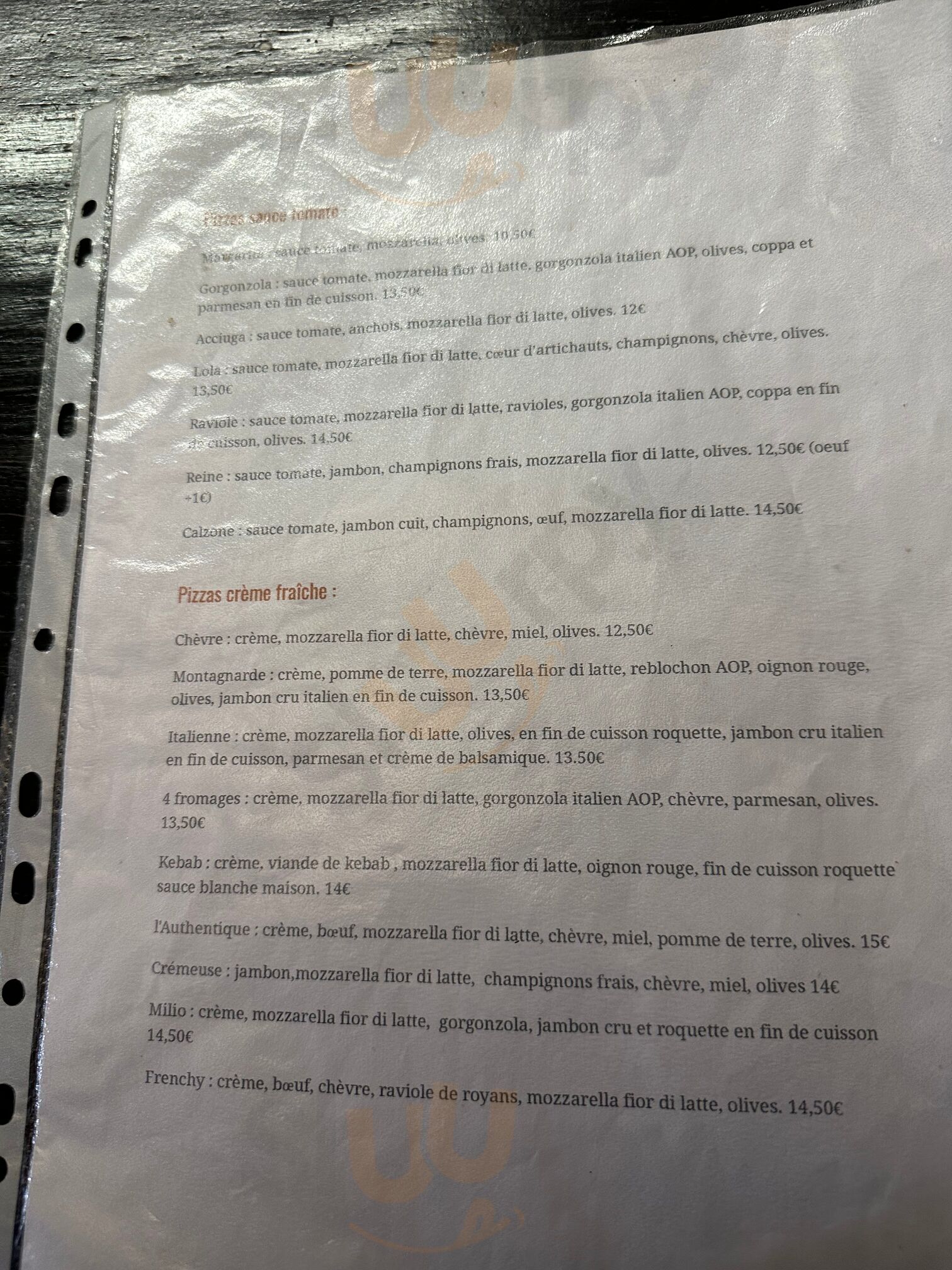 Pizzeria La Mélina Châteauneuf Du Pape