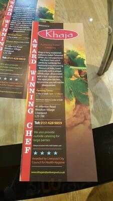 Khaja Indian Takeaway Woolton