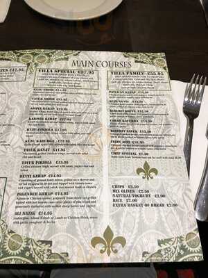 The Villa Restaurant & Bar (turkish Villa)