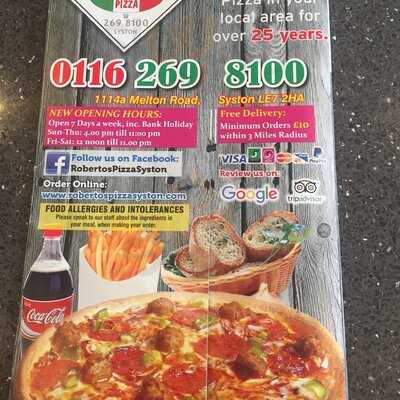 Roberto's Pizza And Pasta