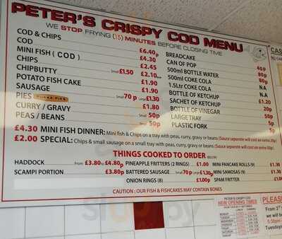 Peter's Crispy Cod