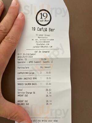 19 Cafe Bar