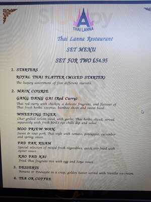 Thai Lanna Restaurant, Norwich