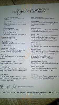 Proper Tea At Manchester Cathedral