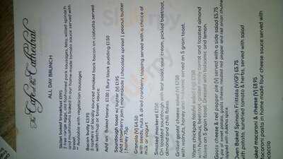 Proper Tea At Manchester Cathedral