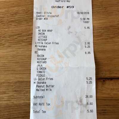 Five Guys Nottingham Showcase