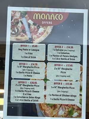 Monaco Pizza And Pasta