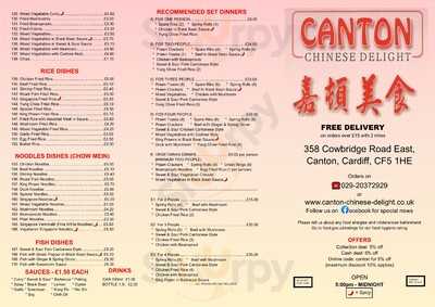 Canton Chinese Delight