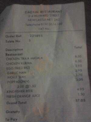 Dadyal Asian Restaurant