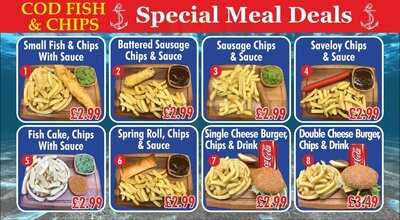 Cod Fish And Chips