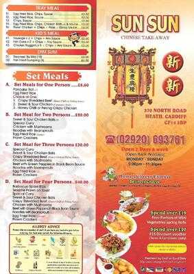 Sun Sun Chinese Takeaway