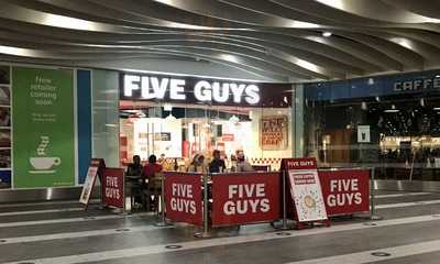 Five Guys Birmingham New St Station