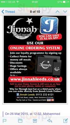 Jinnah Restaurant & Take Away