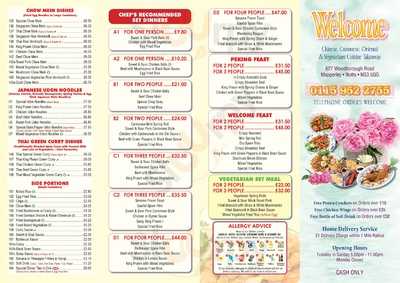 Welcome Chinese Take Away