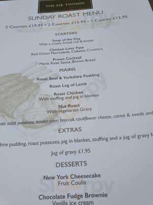 The Sir Thomas Hotel, Lounge Bar & Restaurant