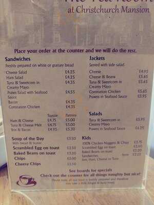 The Tea Room At Christchurch Mansion