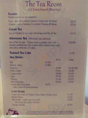 The Tea Room At Christchurch Mansion