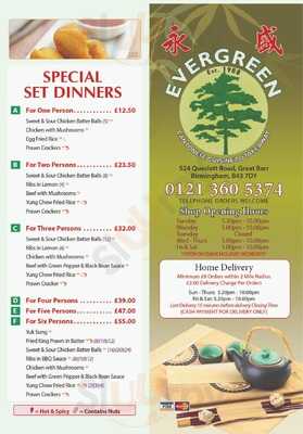 Evergreen Cantonese Takeaway