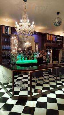 Chandelier Champagne Bar