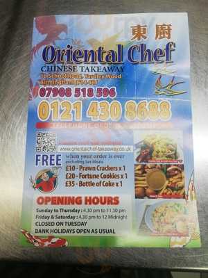 Oriental Chef