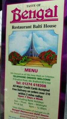Taste Of Bengal