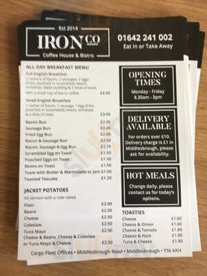 Iron Co Coffee House And Cafe