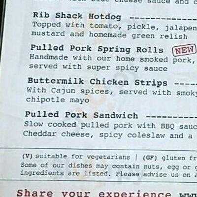 Chicago Rib Shack Trinity Leeds