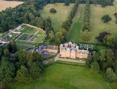 Tea Room At Kiplin Hall Near Scorton