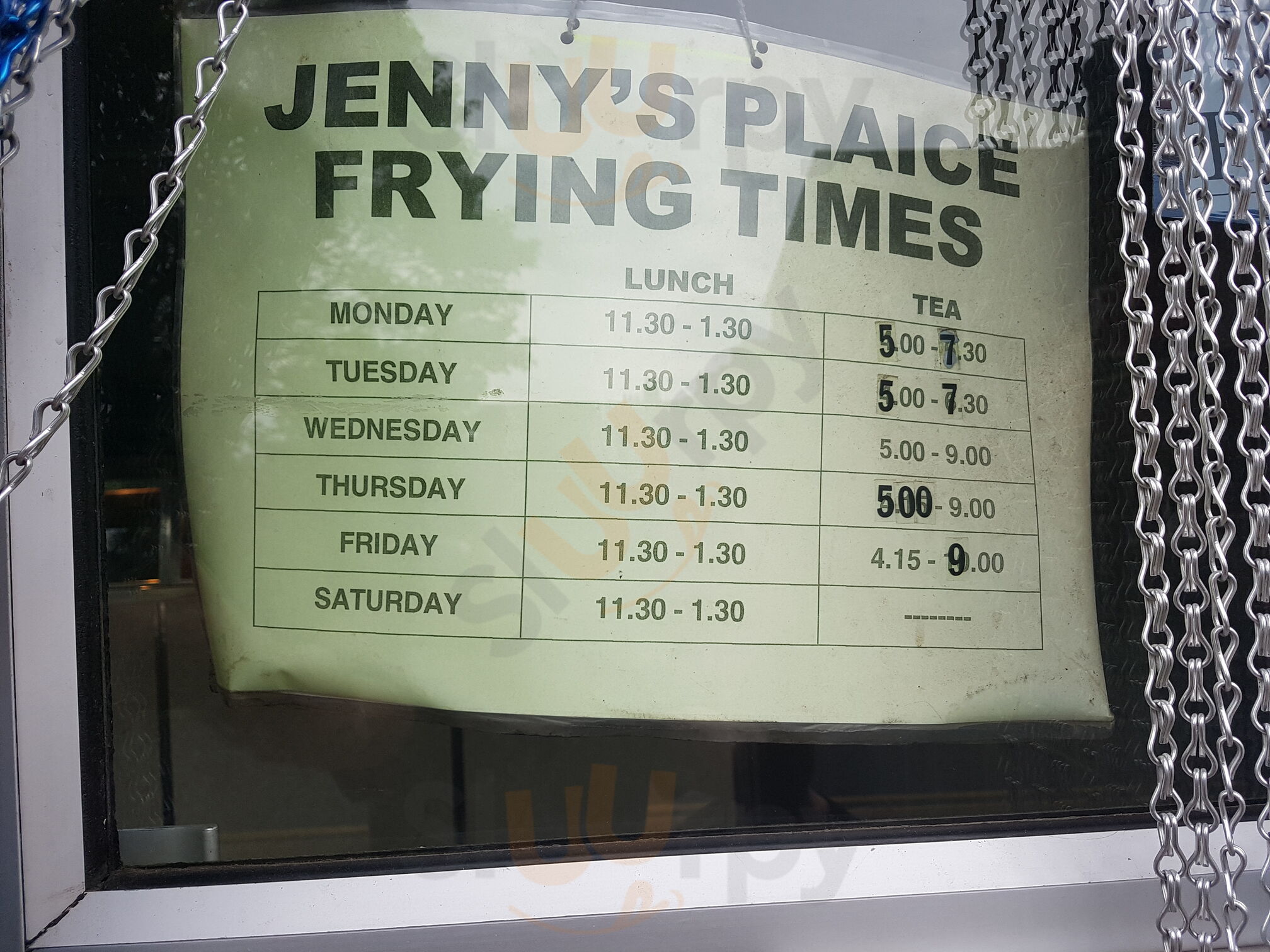 Jenny's Plaice