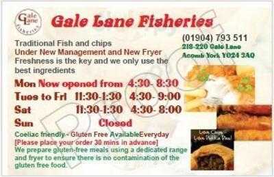Gale Lane Fisheries