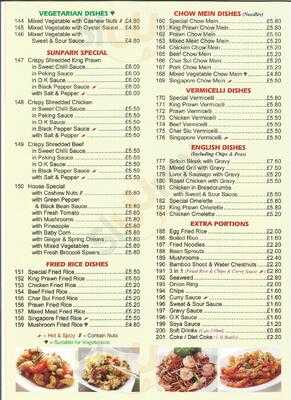 Sunpark Chinese Takeaway