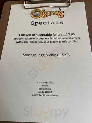 O' Sheas Bar And Grill