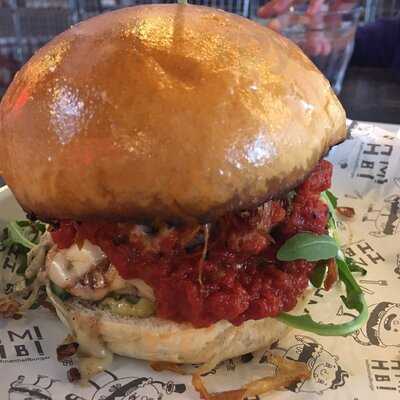 Half Man! Half Burger!