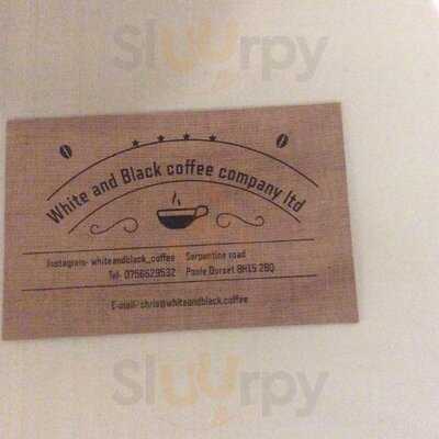 White And Black Coffee